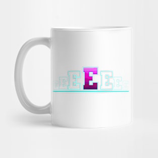 Letter E Mug